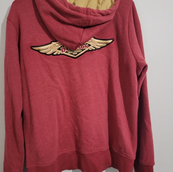 Womens Harley-Davidson 120th anniversary zip hoodie - Picture 5 of 6